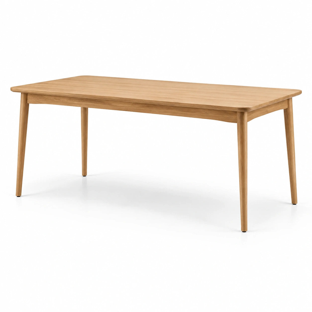 Table à manger en bois de chêne 180x90x75 cm